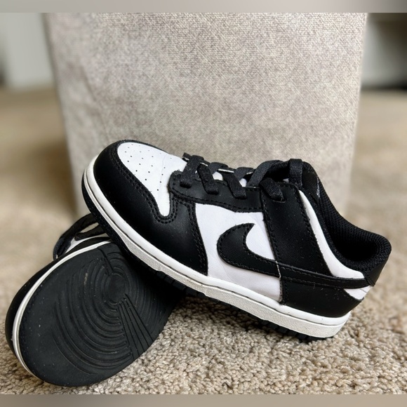 Nike Other - Nike Dunk Low Pandas - Toddler Size 10C